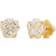 Kate Spade New York Something Sparkly Butterfly Stud Earrings - Gold/Transparent