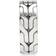 John Hardy Carved Chain Band Ring - Silver