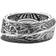John Hardy Reticulated Band Ring - Silver/Black