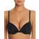 On Gossamer Sleek Micro with Lace Push Up Bra - Black