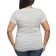 Motherhood Plus Size Ruched T-Shirt Light Grey Spacedye