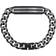 Lynx Curb Chain Bracelet - Black