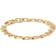 Lynx Mariner Chain Bracelet - Gold