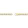 Lynx Mariner Chain Bracelet - Gold