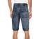 XRay Cultura Saddle Stitch Denim Shorts - Light Blue