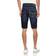 XRay Cultura Saddle Stitch Denim Shorts - Dark Blue