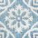 Nicole Miller Patio Country Danica Geometric Gray, Blue 96x120"