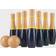 Hey! Play! Blue & Gold Wooden Bowling