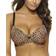 Felina Gorgeous Memory Foam Bra - Natural Cheetah