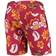 Wes & Willy Minnesota Golden Gophers Floral Volley Logo Swim Trunks - Maroon