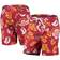 Wes & Willy Minnesota Golden Gophers Floral Volley Logo Swim Trunks - Maroon