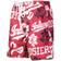 Wes & Willy Indiana Hoosiers Floral Volley Logo Swim Trunks - Crimson