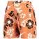 Wes & Willy Texas Longhorns Floral Volley Logo Swim Trunks - Texas Orange