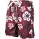 Wes & Willy Texas A&M Aggies Floral Volley Logo Swim Trunks - Maroon