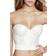 Dominique Noemi Backless Strapless Balconet Bridal Bra - Ivory