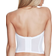 Dominique Ariel Hidden Underwire Longline Bridal Bra - White