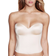 Dominique Ariel Hidden Underwire Longline Bridal Bra - Nude