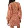 Free People Smock It To Me Mini Dress - Apricot Combo