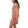 Free People Smock It To Me Mini Dress - Apricot Combo