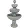 Sunnydaze 4-Tier Lion Head Outdoor Water Fountain