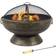 Sunnydaze Royal Outdoor Steel Fire Pit with Handles