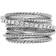 David Yurman Crossover Wide Ring - White Gold/Diamonds