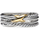 David Yurman X Crossover Ring - Silver/Gold