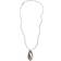 John Hardy Bamboo Amplified Pendant Necklace - Silver/Black