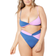 L*Space Color Block Ringo Bikini Top - Indigo/Rosebud