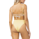 L*Space Color Block Ringo Bikini Top - Cream/Lemon Drop