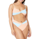 L*Space Color Block Ringo Bikini Top - Tangy/Sky Blue