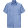 Red Kap Rip Stop Short Sleeve Shirt - Light Blue