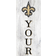 Fan Creations New Orleans Saints Personalized Welcome Leaner Sign