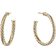 David Yurman Large Cablespira Hoop Earrings - Gold