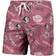 Wes & Willy Florida State Seminoles Vintage Floral Swim Trunks - Garnet