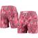 Wes & Willy Alabama Crimson Tide Vintage Floral Swim Trunks - Crimson