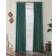 Faux Linen Blackout Curtain 127x274.32cm