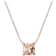 David Yurman Chatelaine Pendant Necklace - Rose Gold/Morganite/Diamonds