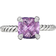 David Yurman Chatelaine Ring - Silver/Amethyst/Diamonds