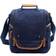 TSD Brand Atona Canvas Crossbody Bag - Navy