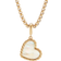 David Yurman Elements Heart Amulet Pendant - Gold/White