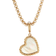 David Yurman Elements Heart Amulet Pendant - Gold/White