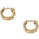 David Yurman Modern Renaissance Huggie Earrings - Gold/Diamond