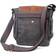 TSD Brand Turtle Ridge Canvas Crossbody - Grey