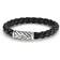 David Yurman Chevron Bracelet - Silver/Black