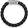 David Yurman Chevron Bracelet - Silver/Black