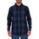 Smith's Workwear Men's Buffalo Pocket Flannel Button-Up Shirt - Blue/Black