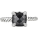 David Yurman Chatelaine Ring - Silver/Onyx