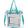 Eastsport Clear Tote - Minty Blue