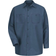Red Kap Long-Sleeve Work Shirt - Dark Blue